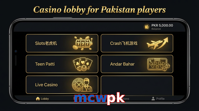 Lobby view of Mcwpk for Pakistan users